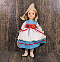 Vintage 1975 The Wonderful World of Effanbee Dolls Miss Holland 12" Collectible - $14.84