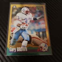 Gary Brown #129 1994 Score Houston Oilers Gold Zone - £1.55 GBP