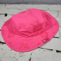 Sun Protection Zone Pink Childs Safari Bucket Hat Youth Size 50-54Cm - $14.84