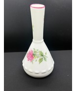 *Vintage St. George Fine Bone China Bud Vase Pink Rose Floral 5” Made in... - €8,29 EUR