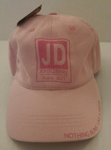 Women&#39;s Pink John Deere Baseball Cap - £13.81 GBP