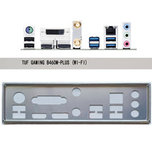 I/O Asus Tuf Gaming B460M-PLUS，B460M-PLUS (WI-FI) Motherboard Back Plate Io - £3.16 GBP