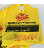Vintage Bell of PA yellow pages telephone book plastic home delivery bag... - €17,15 EUR