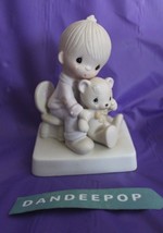 Precious Moments Enesco Jonathan And David Bear Ye One Another's Burdens 1980 - £21.72 GBP