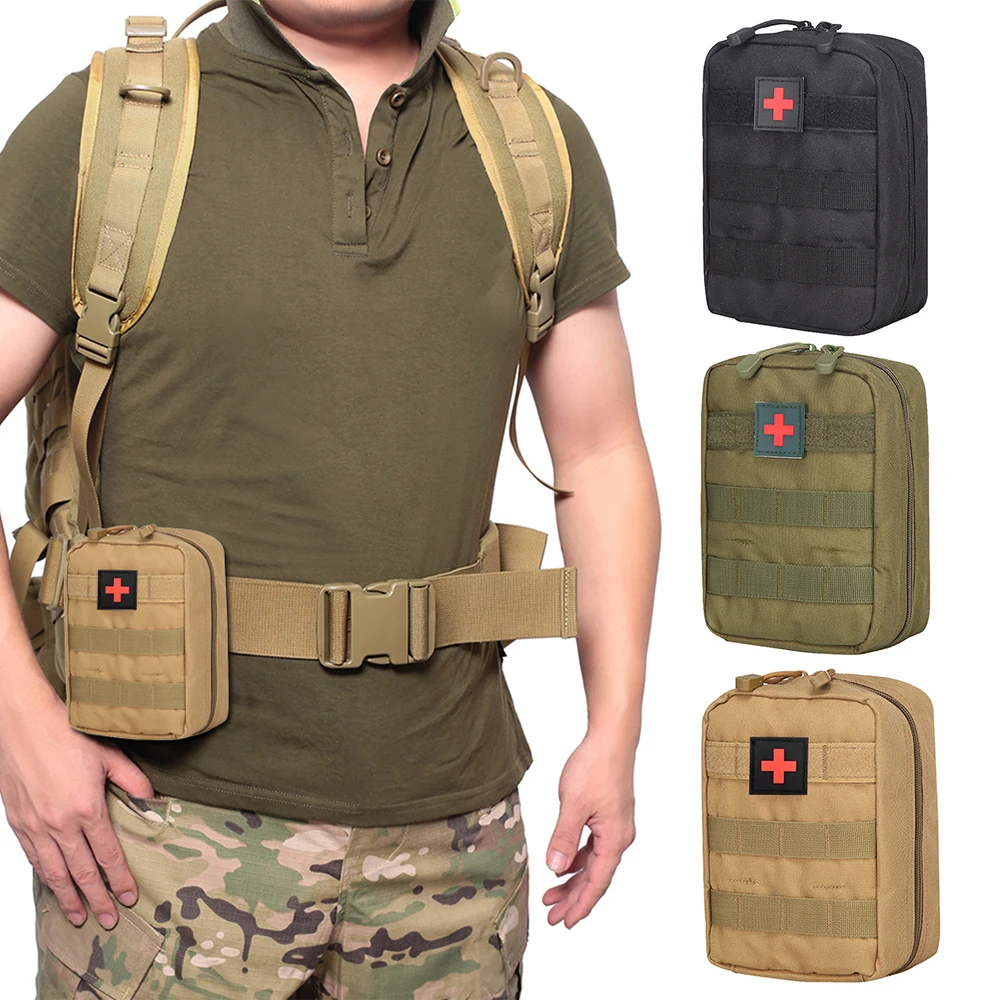  waist bag medical camping hiking emergency first aid tool bag edc gadget storage molle thumb200