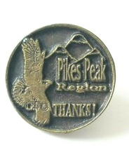 VTG Thanks! Combined Federal Campaign CFC Pike Peak Region Lapel Pin Metal Eagle - £7.46 GBP