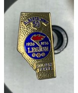 Royal Canadian Legion 1926-1976 Golden Years Alberta 50 NWT Hat Lapel Pin - $374.09 MXN