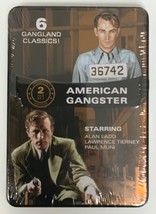 American Gangster 2 Disc DVD Set Steelbook Edition 6 Gangland Classics Brand New - £7.81 GBP