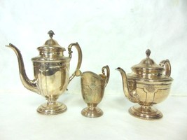 ANTIQUE STERLING SILVER TOWLE LOUIS XIV TEA SET 2072g - $2,564.10