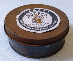 Boneca ~ Giant Can ✱ Ultra Rare Vintage Tin Can Shoe Polish Portugal 50´s - £26.06 GBP