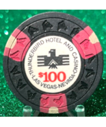 (1) $100. Thunderbird Casino Chip - Las Vegas, Nevada - 1973 - Horse Head - £47.17 GBP
