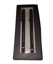 “To The Point” &amp; “Write It Down” Set Of 2 Pens By Town Street Arts  - $53.27 MXN