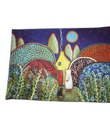 Karla Gerard Blue Moon Throw Pillow Cover 20 x 14&quot; Headless Woman Black ... - $26.52 CAD