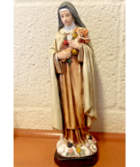 Saint Therese of Lisieux 10&quot; Statue, New  From Colombia #L067 - $1,187.16 MXN