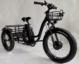 Fat tire electric trike | 3 three wheels bike - £2,237.39 GBP