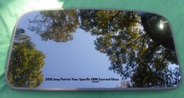 2010 YEAR SPECIFIC JEEP PATRIOT OEM FACTORY SUNROOF GLASS NO ACCIDENT FR... - £125.09 GBP