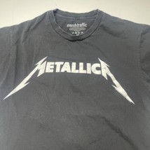 Metallica t Shirt Men Sz M Black Heavy Metal Band Music Rock N Roll 2017 - £9.95 GBP