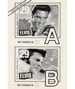 Postcard US Elvis USPS Stamp Official Ballot Poll 1993 Mail-In - £3.55 GBP