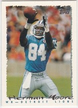 G) 1995 Topps Football Trading Card Herman Moore #415 - £1.47 GBP