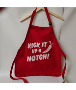 Emeril Lagasse Red Apron Kids Adults Tweens 65378 Adjustable Straps 24 x... - $19.00