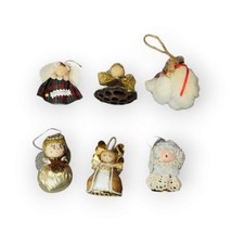 Handmade Christmas Ornaments Hungarian Folk Art Angel Budapest Hungary Souvenir - £22.31 GBP