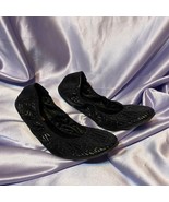 Juicy Couture Black Thea Quilted Ballet Flats Women’s size 8 - $60.00