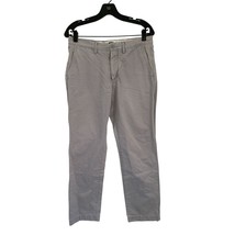 J.CREW BROKEN-IN Casual Pants Cotton Chino Khaki Size 31/32 - $370.14 MXN