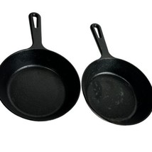 artisanal cast iron 5.75 in mini skillet set of 2 Home Cooking Chef - £31.65 GBP