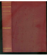 Whittier&#39;s Poems - John G. Whittier Hardcover 1904 collectible - £6.35 GBP