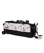 KR Dye Sub 3 Ball Slim Triple Roller Splash White Black Red Bowling Bag - €99,78 EUR