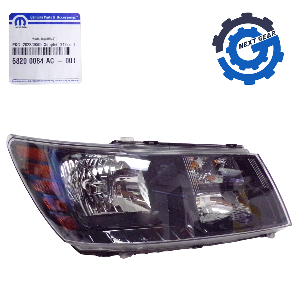 New OEM Mopar Right Headlamp Assembly for 2013-2020 Dodge Journey 68200084AC - $233.71