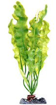 Durable Plastic Green Sinkers Floral Spike Aquarium Plant by Penn Plax - £6.25 GBP