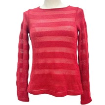 Chico&#39;s Long Sleeve Sweater Women&#39;s Size 00 Red - £17.12 GBP