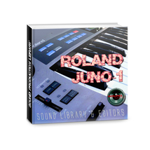 for Roland Juno-1 - Large Original Factory &amp; New Created Sound Library and Edito - £10.41 GBP