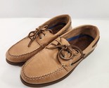 Sperry Top Sider Boat Shoes Deck Loafers Mens Size 100 M 10 Beige NEW Le... - $57.87