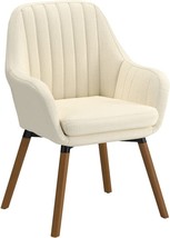 Tuchico Modern Fabric Accent Chair, Tan, Roundhill Furniture. - £87.65 GBP