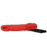 Festish Fantasy Series Deluxe Silk Rope Red 32 Feet - $304.47 MXN