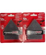 Milwaukee 48-80-5180 180 Fine Grit Mesh Sanding Sheets 12PK (2 count/24 ... - $27.59 CAD