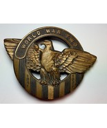 WWII, UNITED STATES, 1941 -1945, CAST BRONZE, MILITARY VETERAN, GRAVE MA... - $551.25 MXN