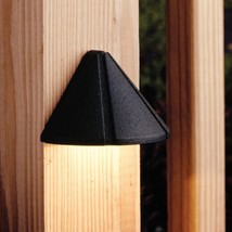 Kichler 15065BKT Six Groove 4&quot; 12V Deck &amp; Step Light - In Textured Black - $79.19