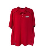 Chip Ganassi Racing Felix Sabates NASCAR Busch Mens Red Polo Shirt Size XL - $19.79