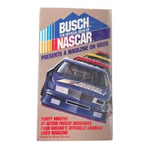 NASCAR Video Busch Beer Presents A Magazine On Video Hosted By Benny Parsons - £6.35 GBP