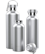 Triple Tree 34OZ Vacuum Insulated Stainless Steel Water Bottle, Double W... - £20.06 GBP