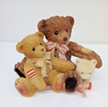 Cherished Teddies 2000 Bear and Friend Figurine Todd and Friend 786683 - £4.26 GBP