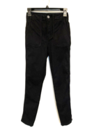 Joie Jeans Black Caviar Park Cargo Utility Skinny High Rise Denim Jeans ... - $18.65