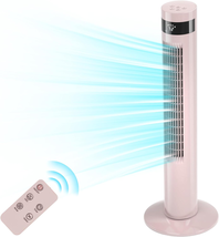 Tower Fan Portable Electric Oscillating Fan Quiet Cooling Remote Control Standin - $86.65