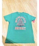 Men&#39;s Holiday Christmas Tee Making Spirits Bright Graphic NWT Size XL - $16.84 CAD