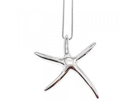 925 STERLING SILVER &quot;STARFISH&quot; CHAIN WITH PENDANT - $65.78