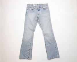 Deadstock Vintage 90s Ralph Lauren Womens 10 Low Rise Bootcut Denim Jeans Blue - £79.09 GBP