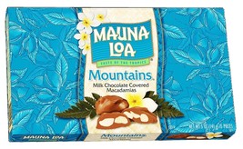 Mauna Loa Mountains Milk Chocolate Macadamias 5 Oz (Pack Of 3 Boxes) - $57.42
